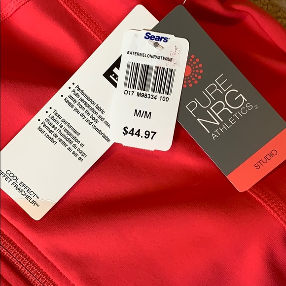 Coral pink active wear jacket - Picture 8 of 8